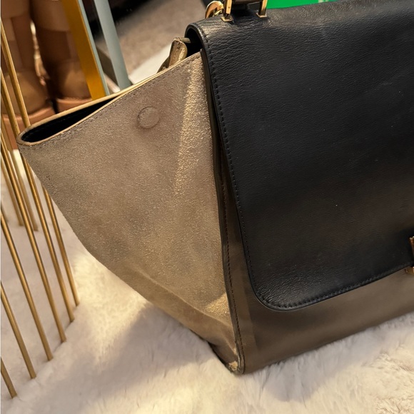 Celine tricolor medium trapeze bag - Picture 6 of 10